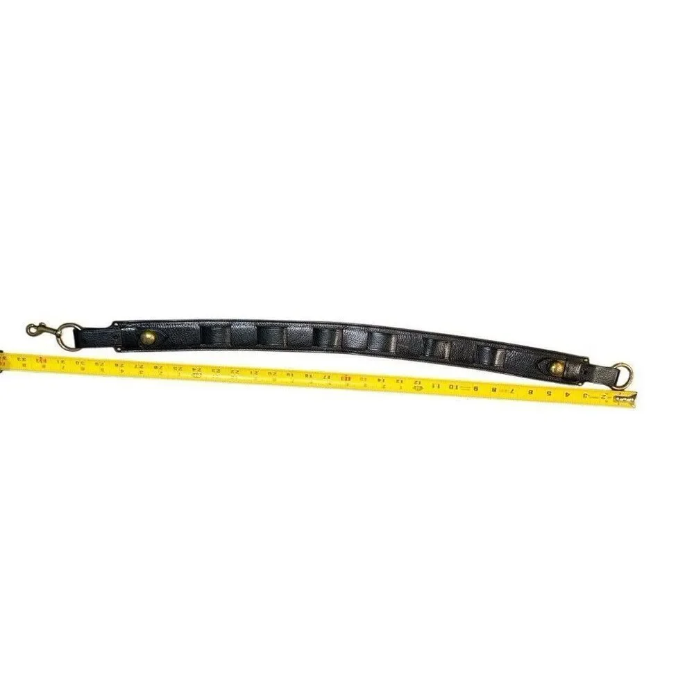 Coach Dog Leash Belt Black Small